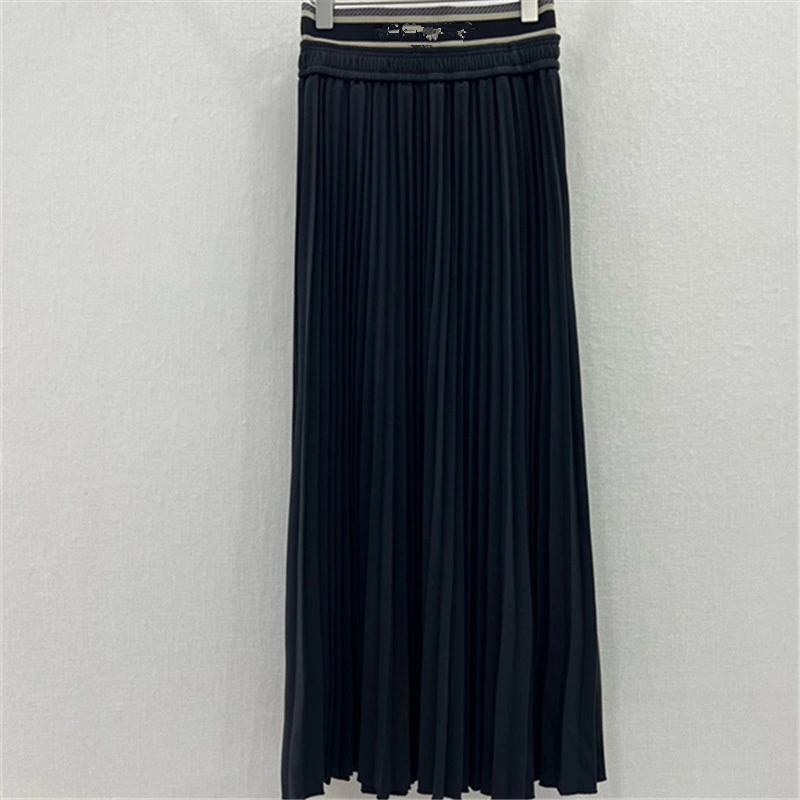 Early Fall New Elastic-Pleated Pants Half Skirt