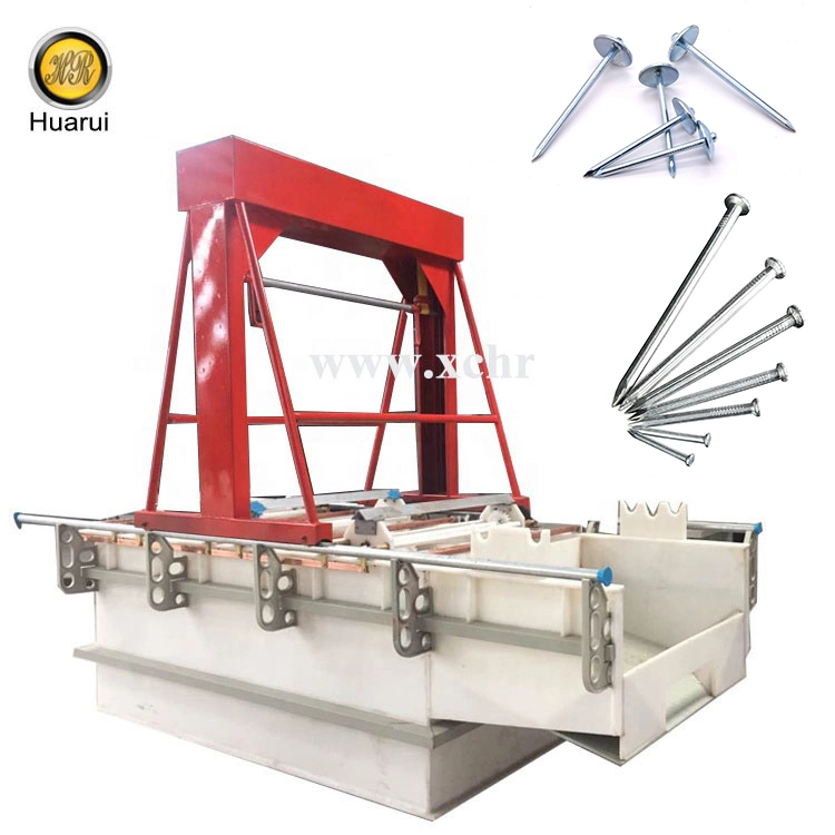 Zinc Galvanized Roofing Nail Production Line High Speed Nail Screw Bolt Galvanizing Machine