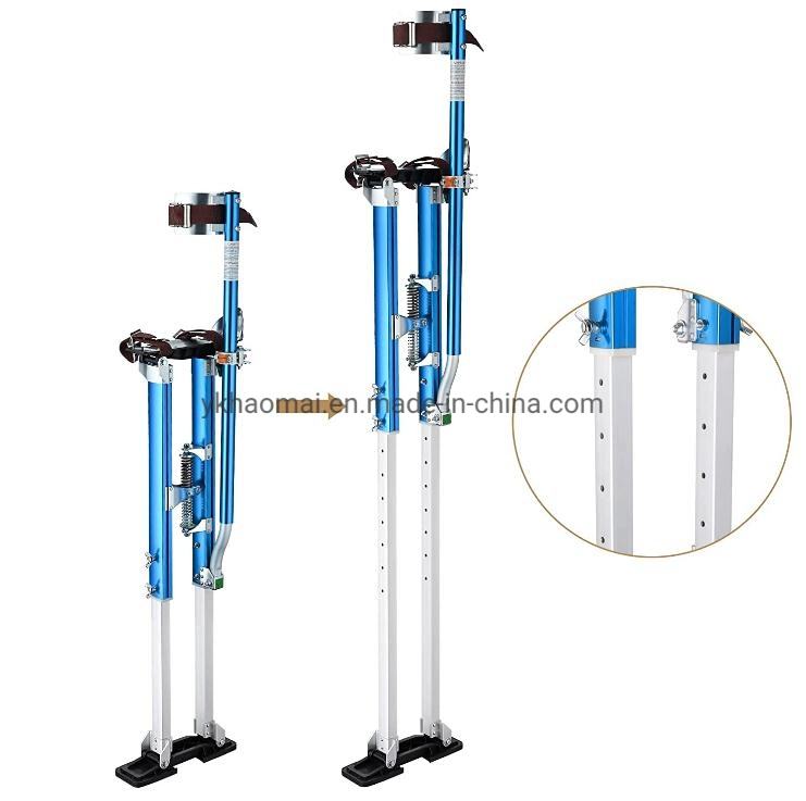 Durable Aluminum Drywall Stilts Height Adjustable 18 to 30 Inch Lifts Tool for Sheetrock Painting Plastering or Cleaning