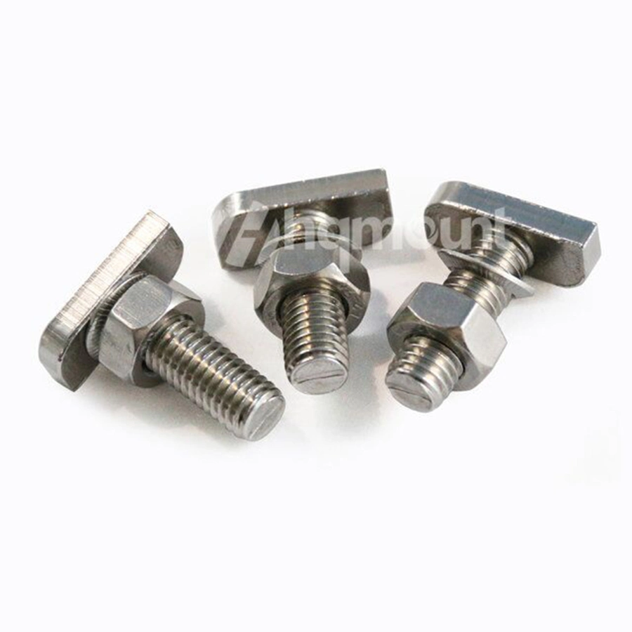 Stainless Steel Solar T Bolt Screw Square Head for Tin Roofing