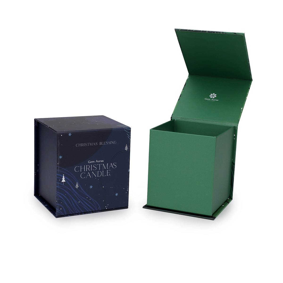 Fashion promotion Cadeau Personnalisé Papier de bougie de parfum cosmétique Emballage cadeau Box