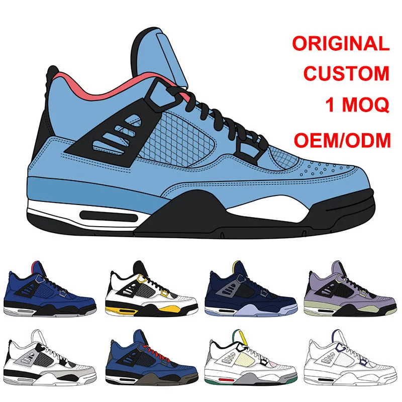 Custom New Design Fashion hommes′ S Sport Chaussures hommes Chaussures basket-ball marque Retro 1 OEM ODM Custom Make Shoes Replica.