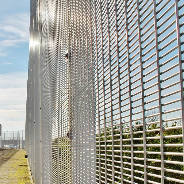 High Security 358 Welded Wire Mesh Prison Fence