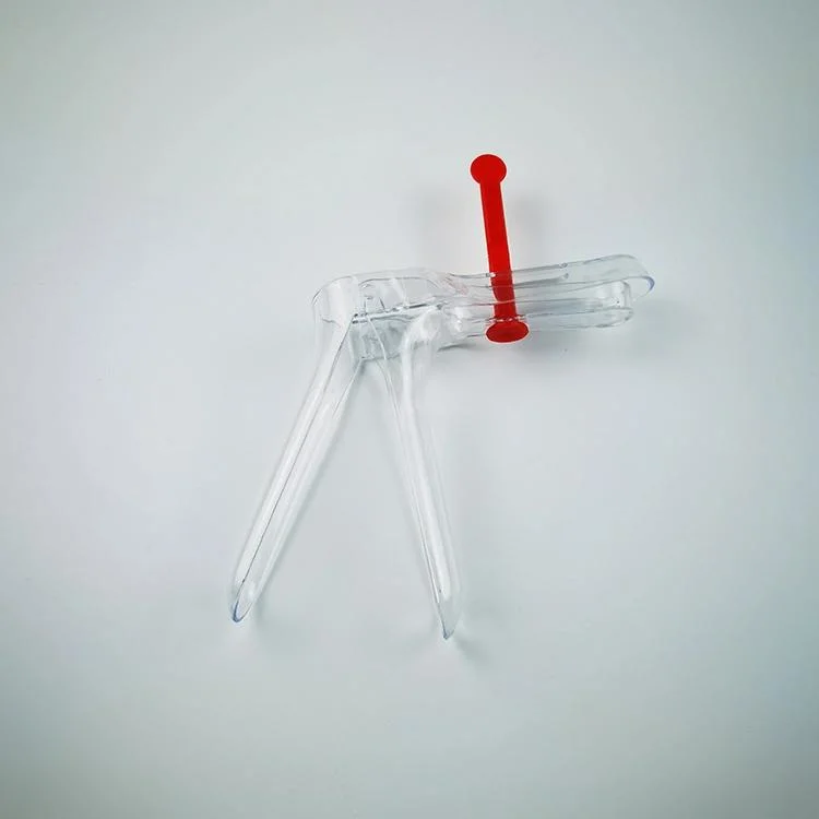 Disposable Medical Plastic Middle Screw Type Vaginal Speculum