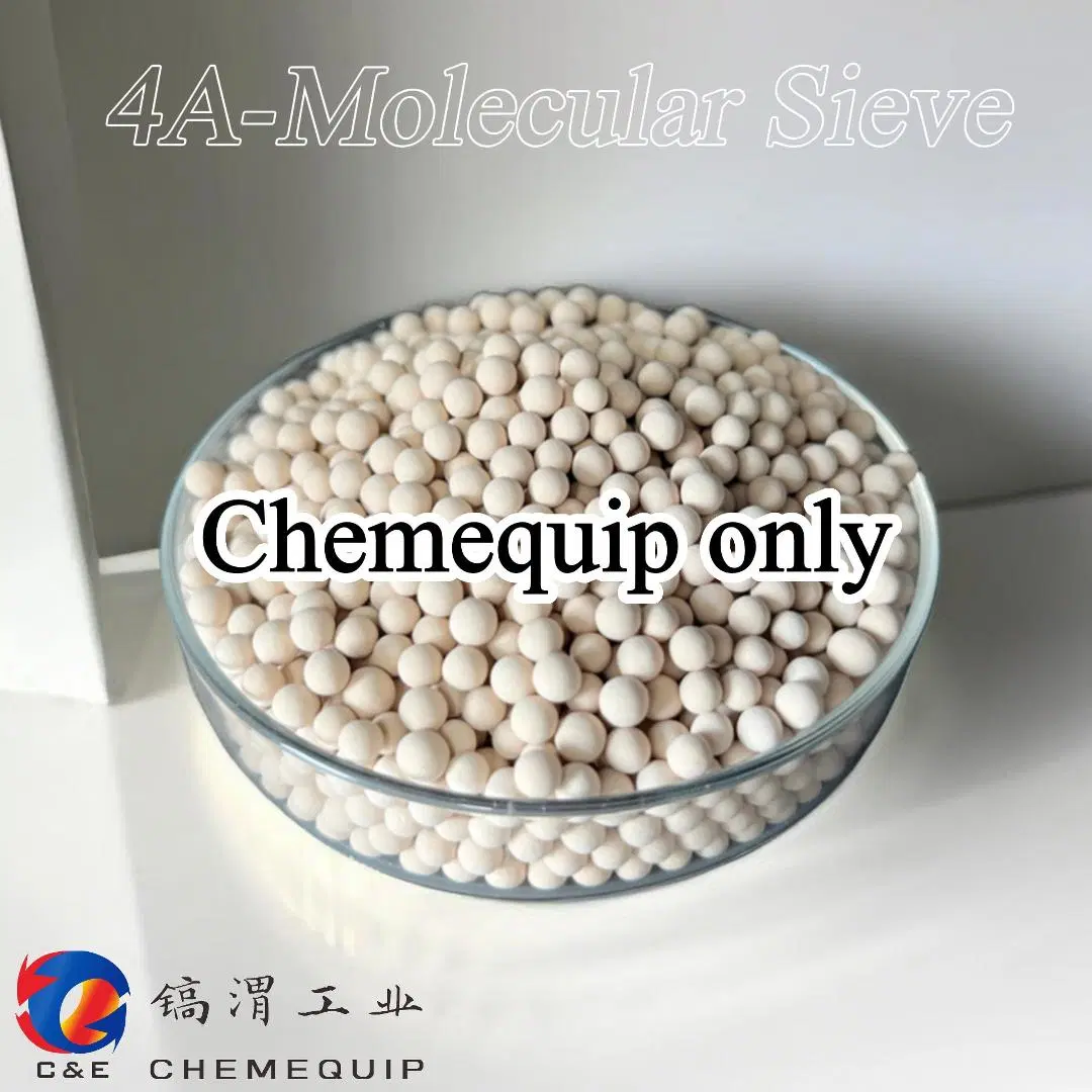 Chemequip High Effective 4A Zeolite Molecular Sieve Heavy Metal Recovery