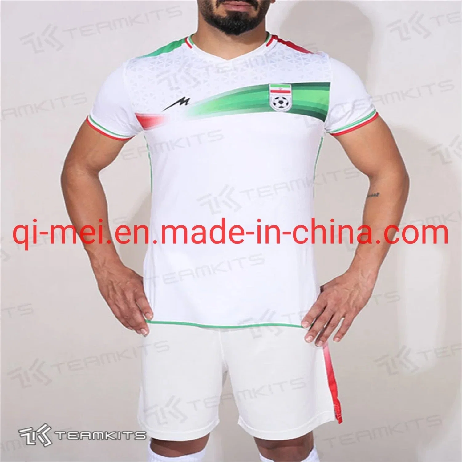 Mayorista/Proveedor 2022 Qatar Alemania Irán Japón Equipo Nacional Local Visitante Portero Camisetas de Fútbol