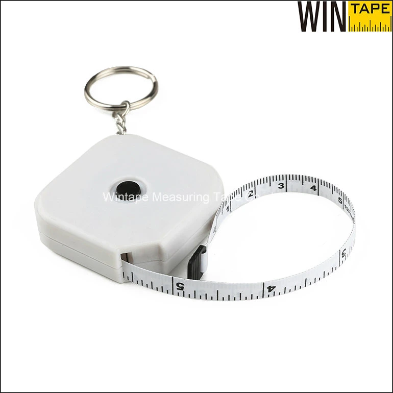 New Product Mini Square Retractable Plastic Measurement Tape