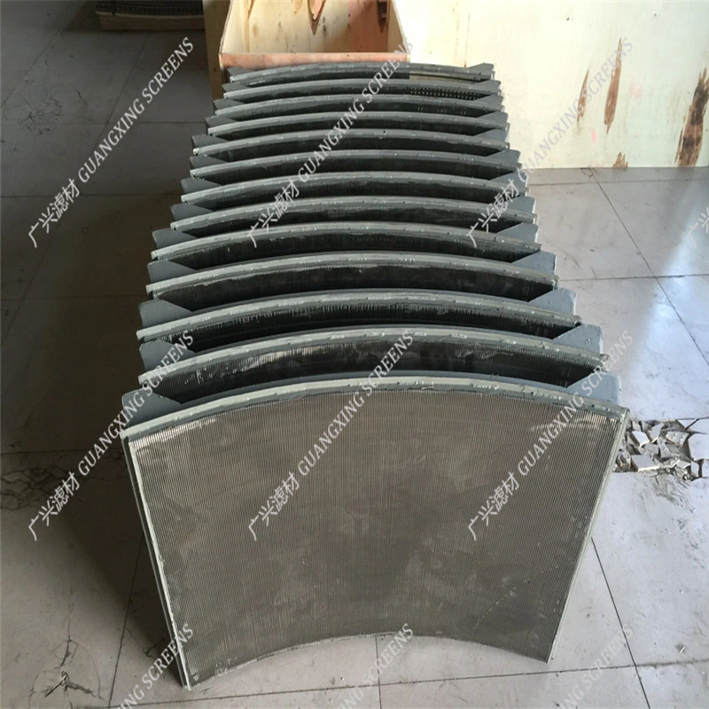 Wedge Wire Flat Panel Screen Curved Screen Mash Tun Beer Floor Screen Malting Floors Mash Tun Screen Wedge Wire Mashing Tun Screen for Beer Brewing