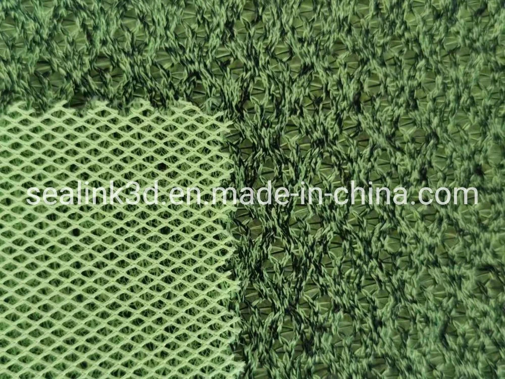 Tricot Melange Yarn Spacer Fabric for Sport Shoes