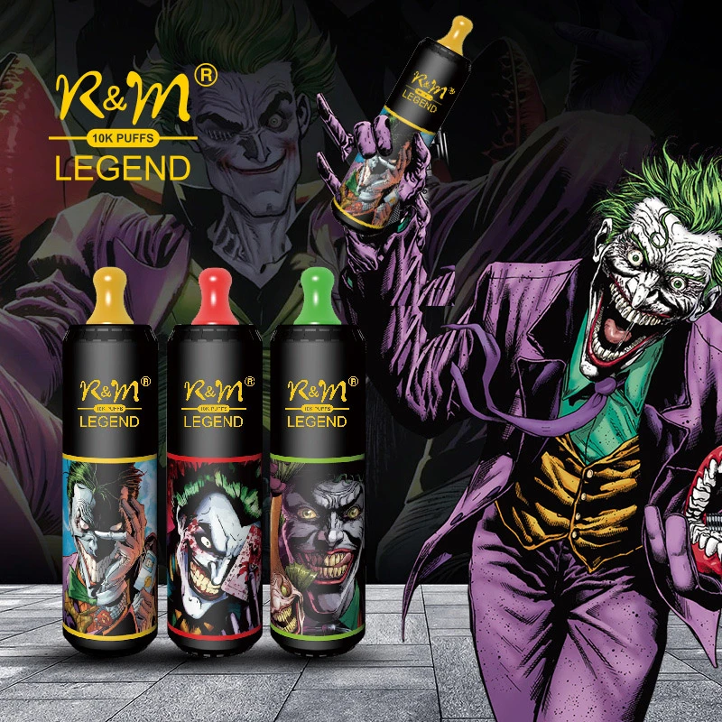 Zbood Customize R&amp;M Legend 10000 Puff eliquid Keine Wiederaufladbare OEM Baish Eluxs Ovns VGV XXL E Cig Vape