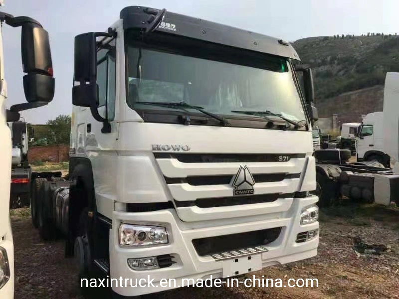 China Used Diesel Tractor Trailer Truck Head with Prices 10 Tyres 6X4