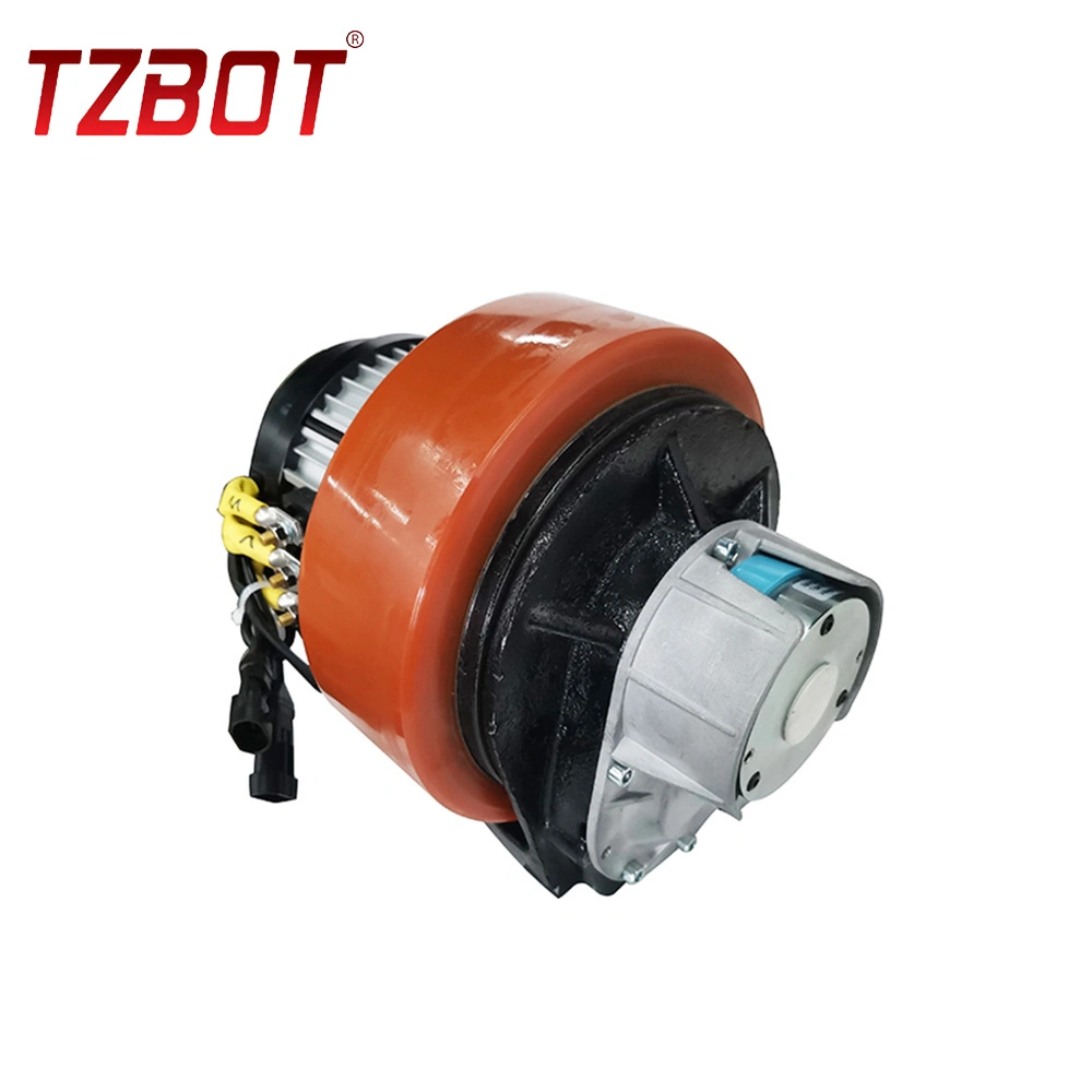 Motor AC de 1500W Agv Rueda Motriz con 800kg de carga nominal (TZ18-DA15)