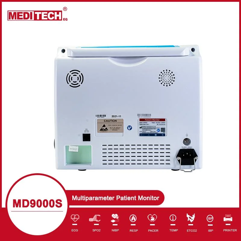 MEDITECH MD9000Vet مراقبة المرضى البيطريون (Vet) مقاس 12 بوصة