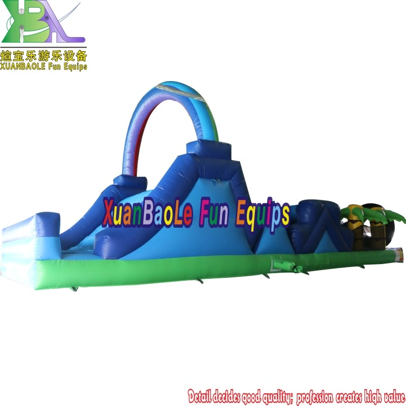 Adventure Rush Amusement Sport Game Bouncy Castle Challenge Inflatable Obstacle Course