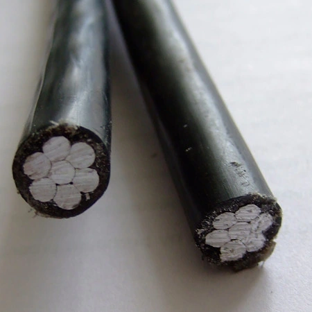 Quadruplex Service Drop AAAC 6201 Alloy Neutral Conductor Shetland Triplex Aluminum Underground Wire