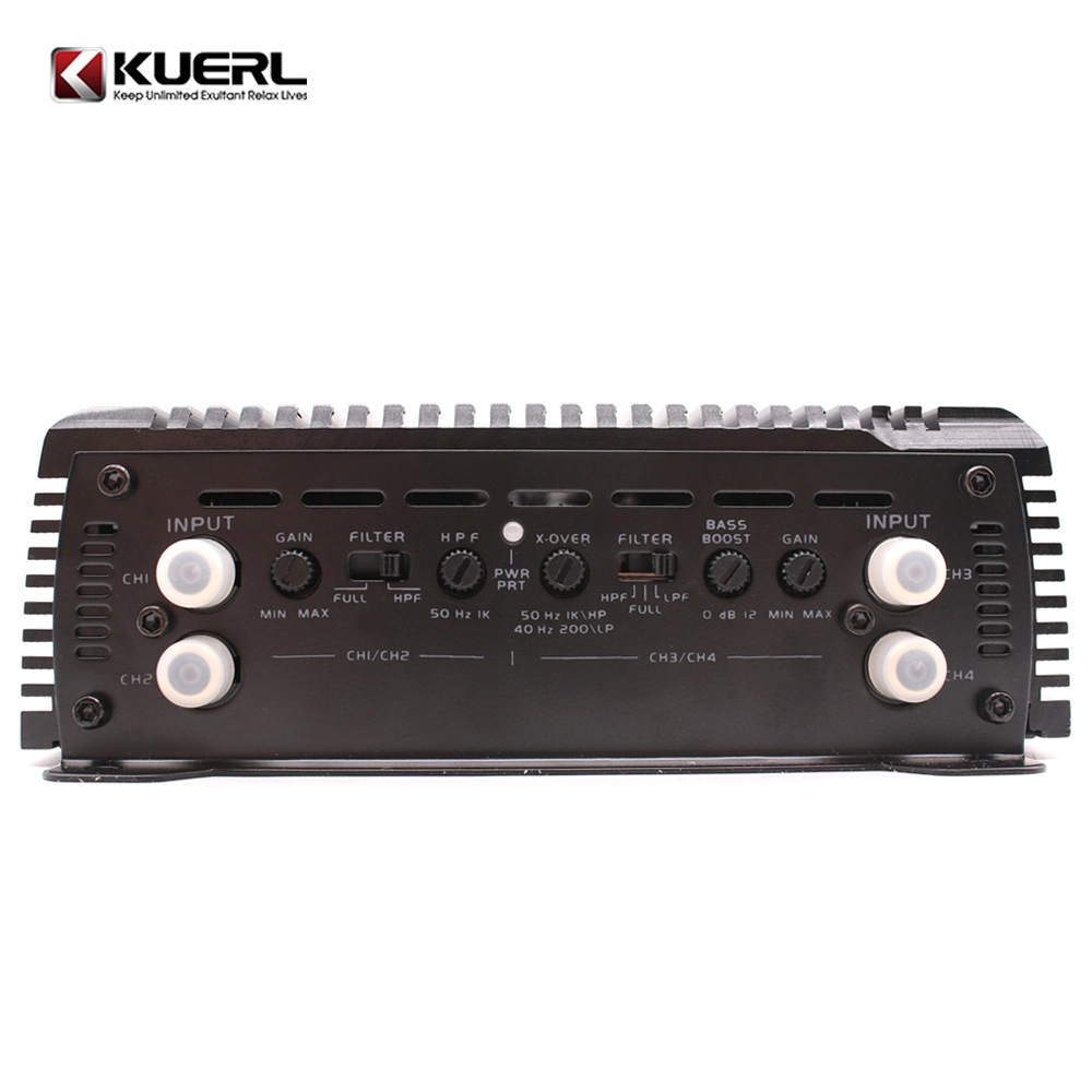 Wholesale/Supplier Full Music Amplifiers 4 Channel Professional Car Power Amplifier