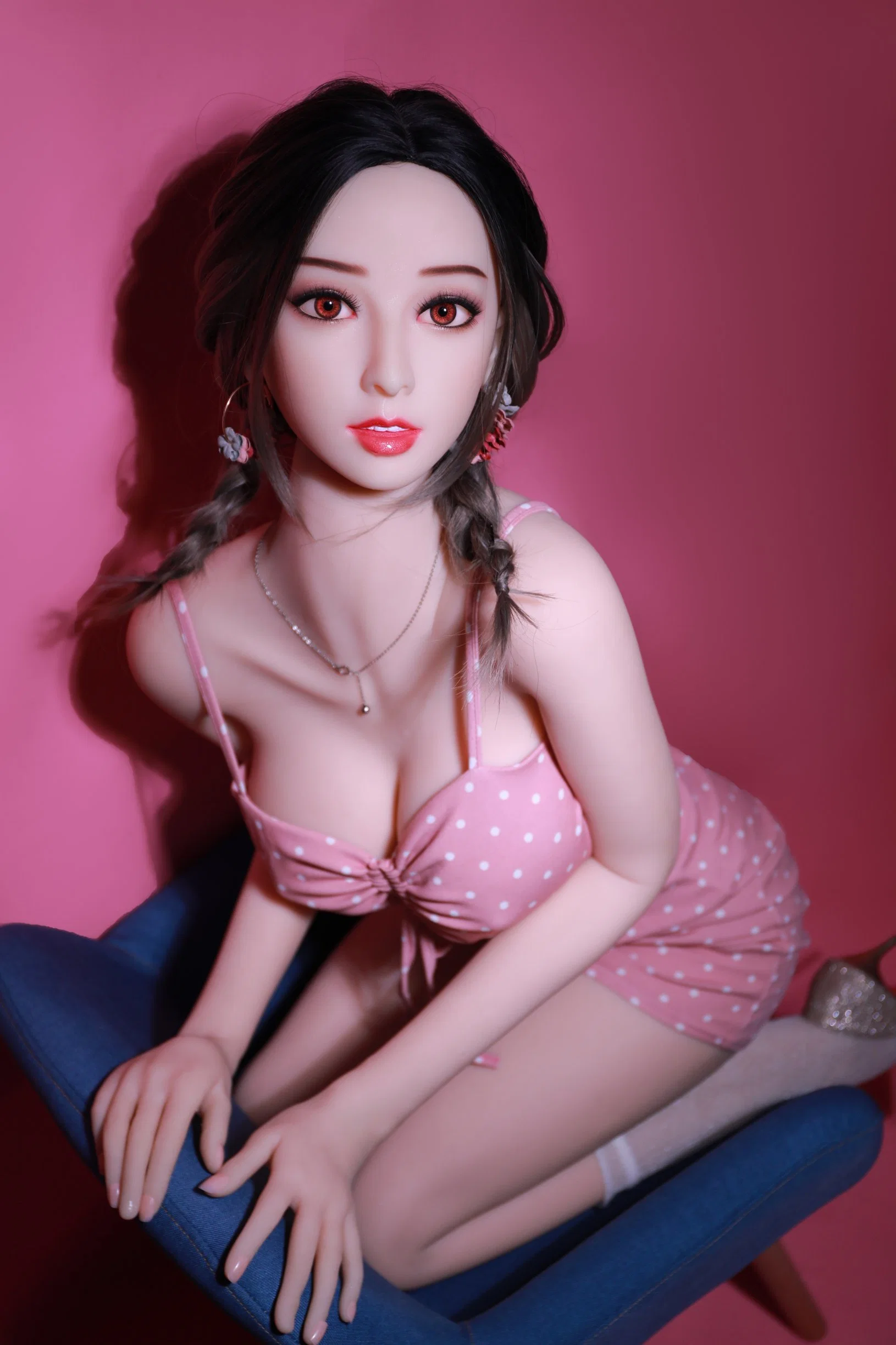 Sex Dolls Top Japanese Skeleton Anime Doll with Big Breast Wig Vagina Silicone Love Doll for Men Silicone Sex Toy