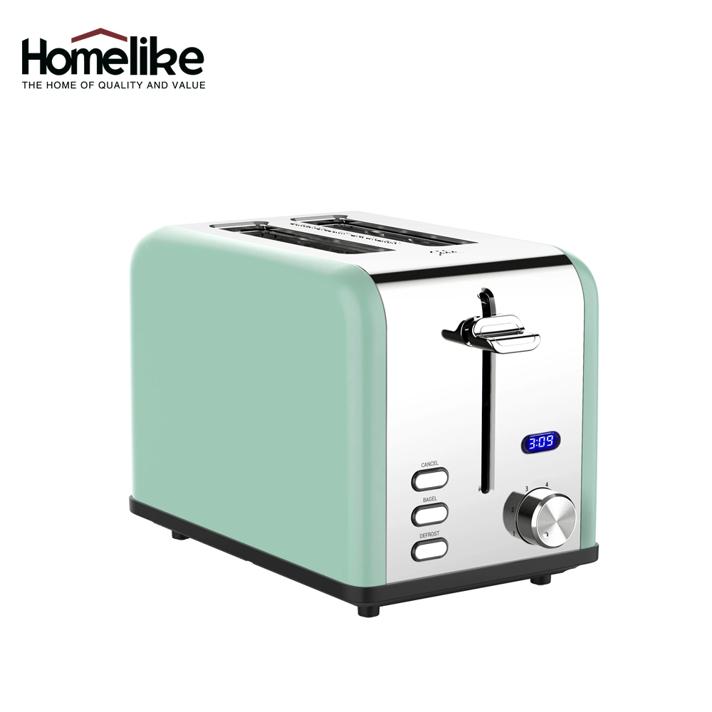 Automatic 2-Slice Stainless Steel Electric Toaster Kitchen Appliances
