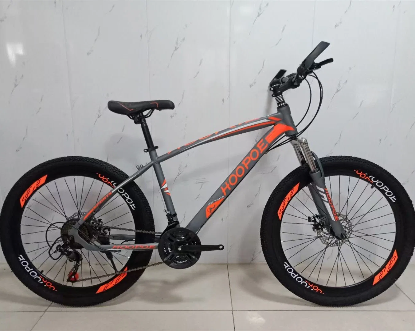 26 Inch Steel Mountain Bicycle with 21 Speed Gear MTB Bicycle From China