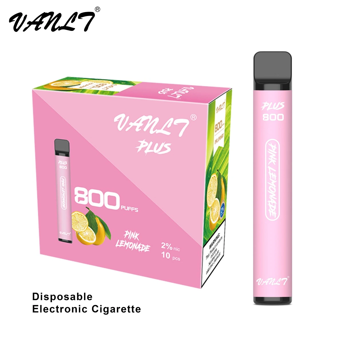 Profesional Ecig Fabricante de productos de vaporización Vanlt VAPE Lemonade Rosa Lápiz VAPE Flavor