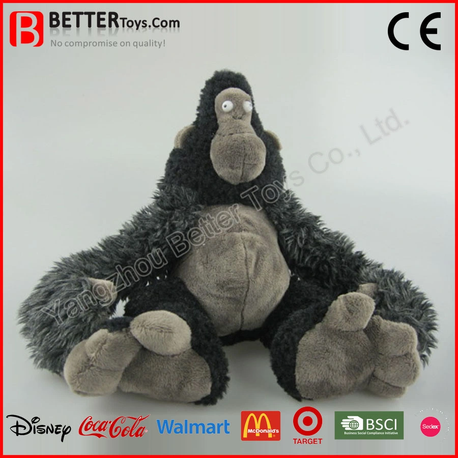 Realistic Stuffed Animal Gorilla Soft Chimps Plush Chimpanzee Toy