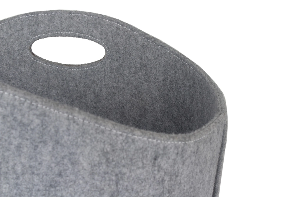 Thermo-Compression Formation Pet Felt Compressed Other Laundry Products, Round Felt Bread Basket