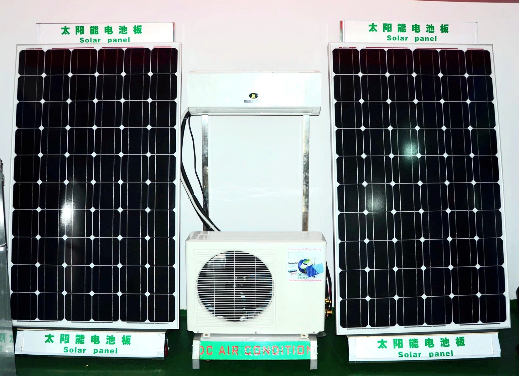 Saving Power New Energy Air Cooler Air Conditioning Solar Panel Split Unit Solar Room Air Conditioner with Battery