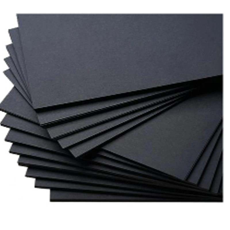 Fabricant usine carton noir super dur papier Kraft emballage de première qualité
