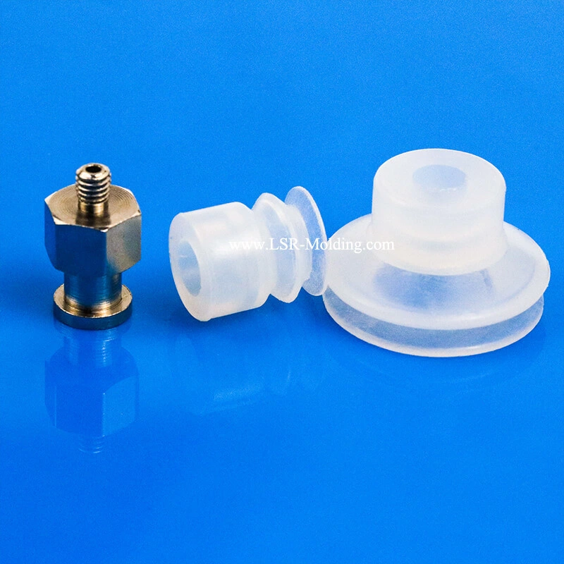 Silicone Rubber Bellow Suction Cup Vacuum Sucker Pad/Lifter for Glass Handling