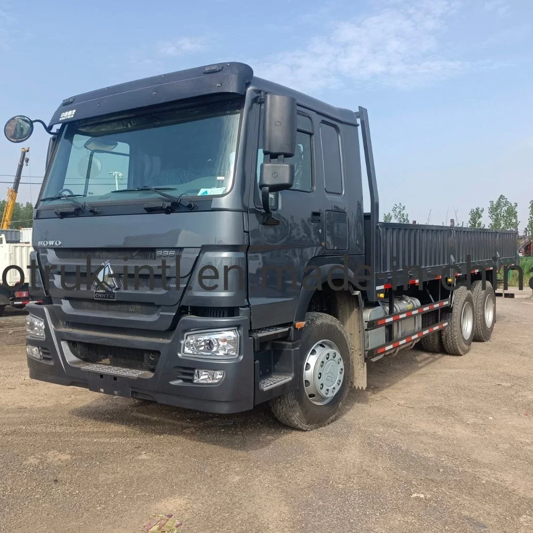 Sinotruk Sinotruck Nuevo HOWO N E7 Hohan 4X2 6X4 8X4 10 Wheeler 336HP 371HP 420hp 25ton ligero de descarga pesada Transporte de estaca camión camión camión camión grúa camión de carga