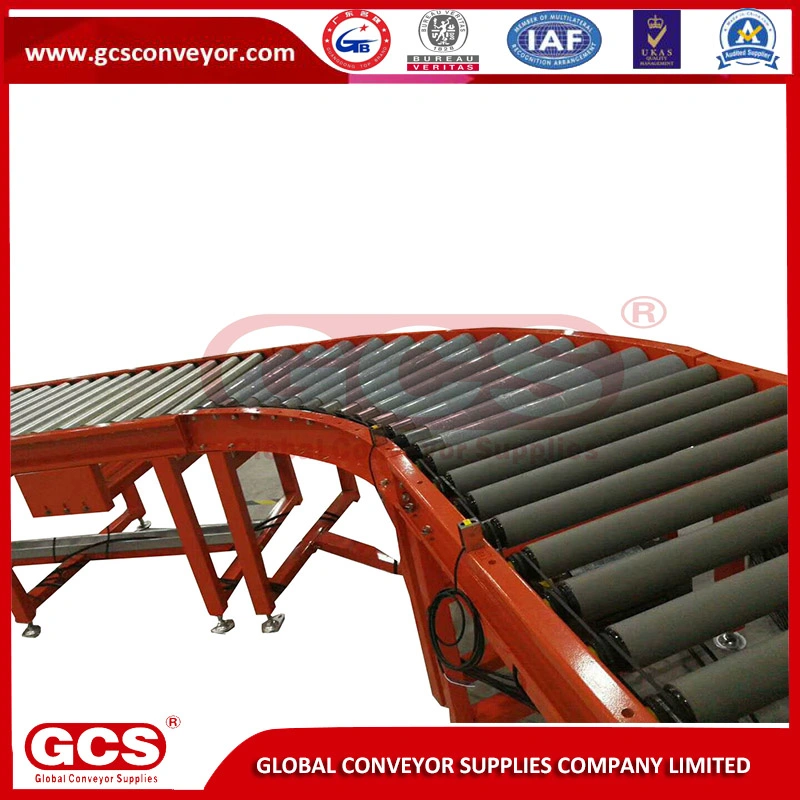 Conveyor Roller Set of Steel Roller Conveyor Roller Taper PVC Used in The 90 - Degree Rotation in The Conveying System From Gcs