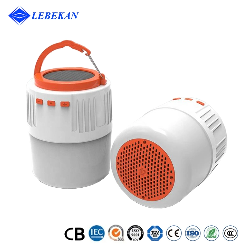 Bluetooth Speaker LED Light Bulb Smart Timing Music portable Bulb Light Emergency Supply USB Charger Portable Solar Bulb Lamp