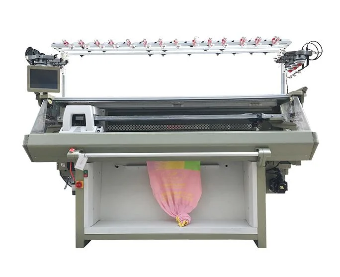 Sistema doble automático 0,5gauge alfombra de punto Nuevo producto tejido de punto Máquina para la fábrica de Negocios para el Bufanda de Jacquard