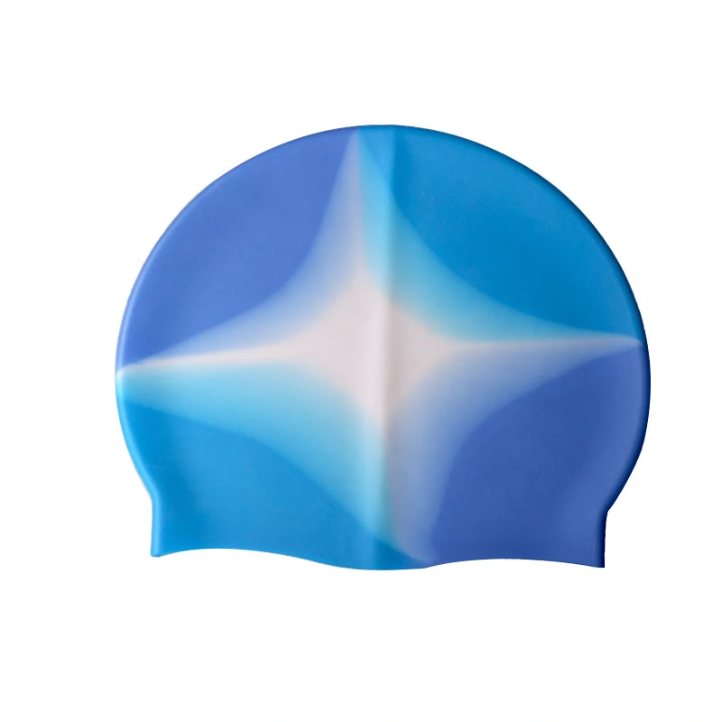 Customize Printing Swimcap, Printing Logo Brand Silicone Swimming Cap Fashion Style Swim Hat for Boys and Girls