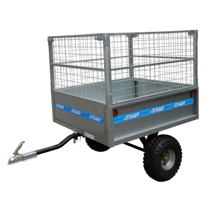 Factory Supply Galvanized Boat Transport Trailer High Precision for Factory