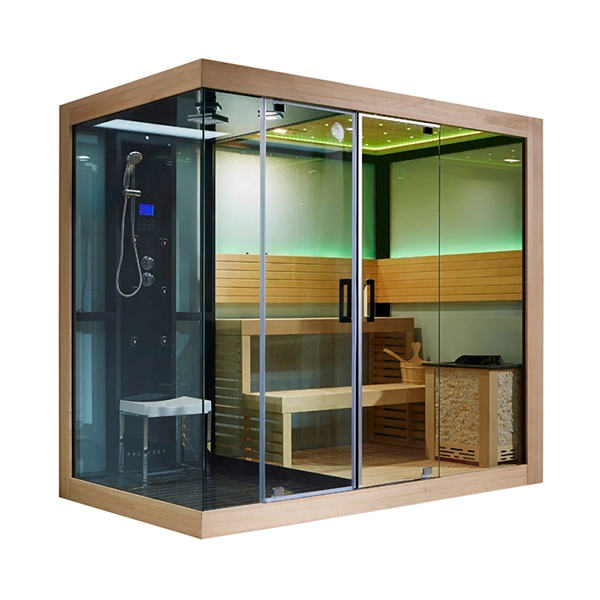 Monalisa M-6032 le luxe de 2 à 5 personne douche de vapeur Sauna Combo