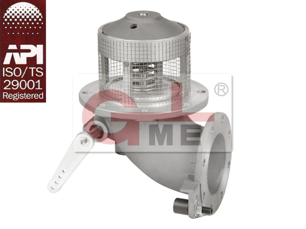 Adr Good Quality Road Tank Aluminum Bottom Valve (C804CQ-100)