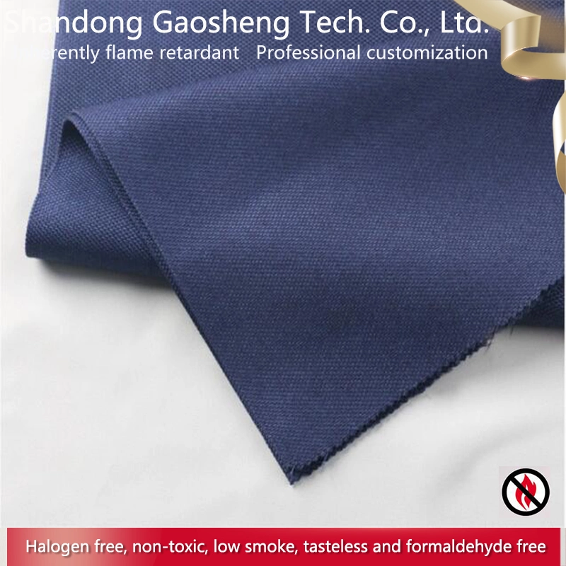 Inherently Fire Retardant 100% Polyester Blackout Curtain Fabric for Bed Room