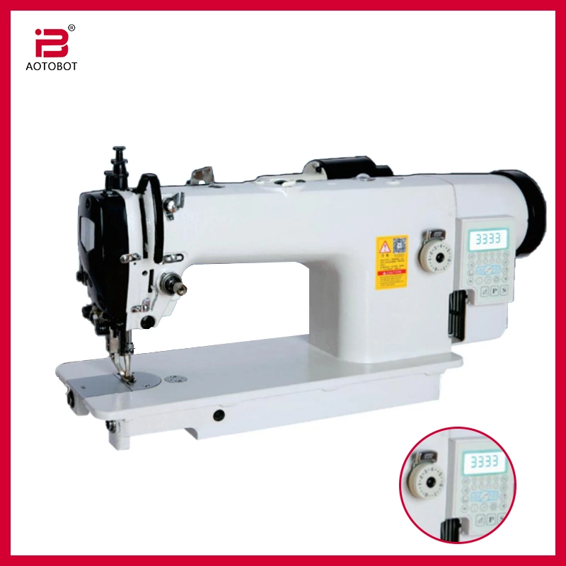 Direct Drive High Speed Flat Bed Leather Goods Industrial Lockstitch Sewing Machine
