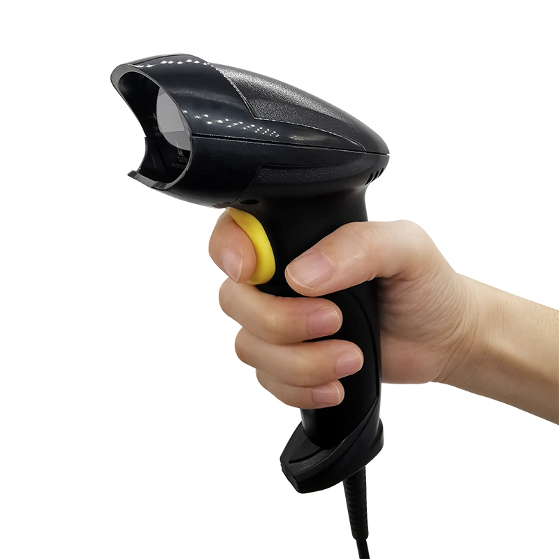 China Cheap Handheld 1d Wired USB Laser Barcode Scanner