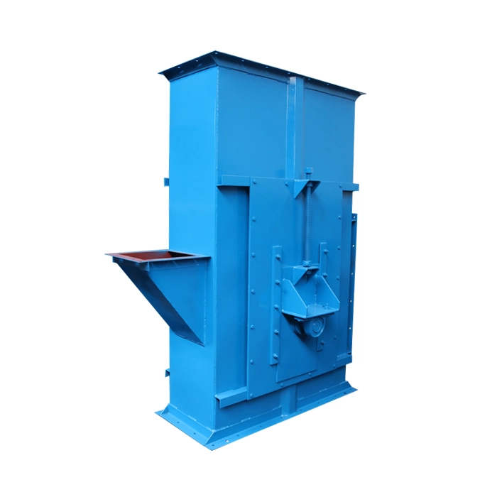 Vertical Lifting Bucket Type Elevator System with Hopper