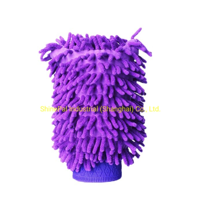 Dual-Side Waterproof Car Washing Mitts Microfiber Chenille Cleaning Household Cleaning Tools