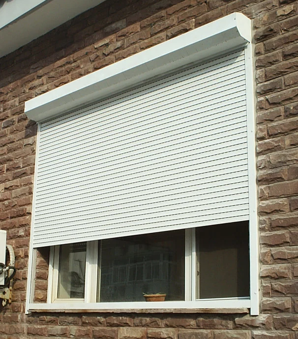 Aluminum Rolling Shutters Window Shutter with Remote Control