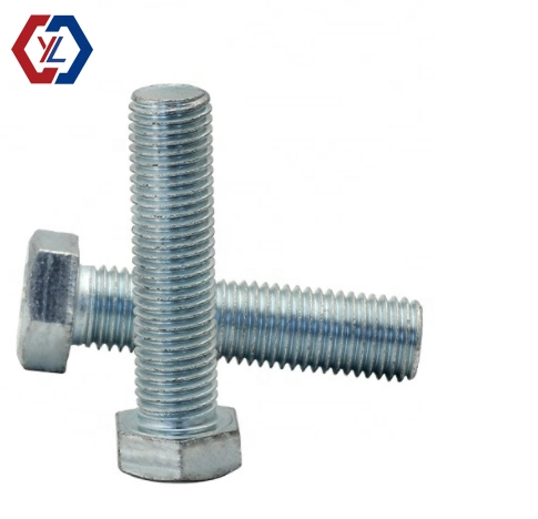 DIN-912 8.8 10.9 Carbon Steel Hexagon Full Thread High Strength Bolts Chs Galvanized Bolts