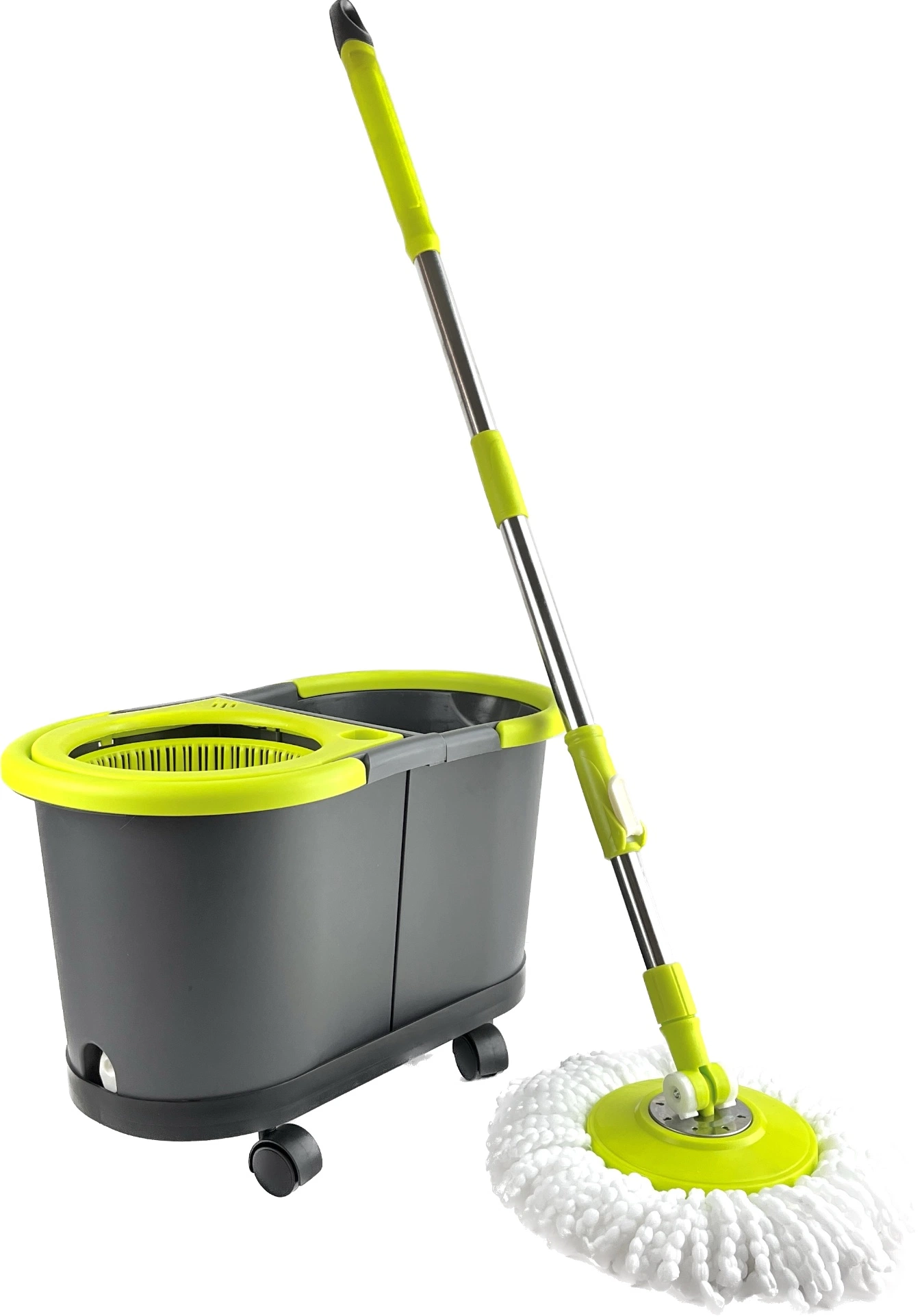 Joyclean Floor Mop Spin Mop com Mop Trolley