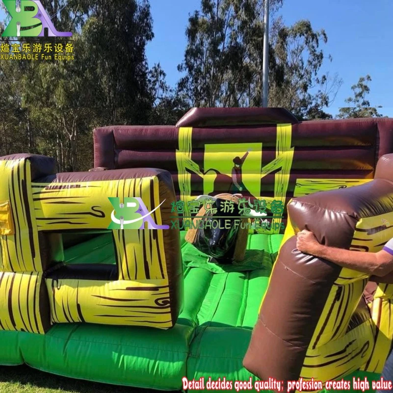 Premium Mechanical Bull Inflatable Amusement Ride Indulatable Родео Булл / Simulator Sport, Bouncy Castle Soft Play Механическая езда Родео