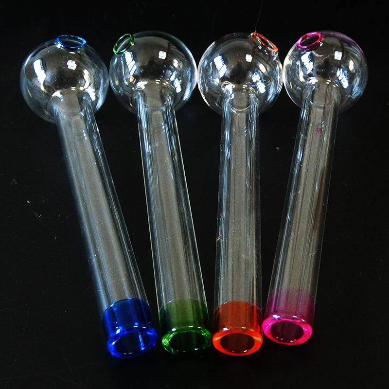 USA Stock Ready to Ship Glass Water Pipe Red Burner Double Oil