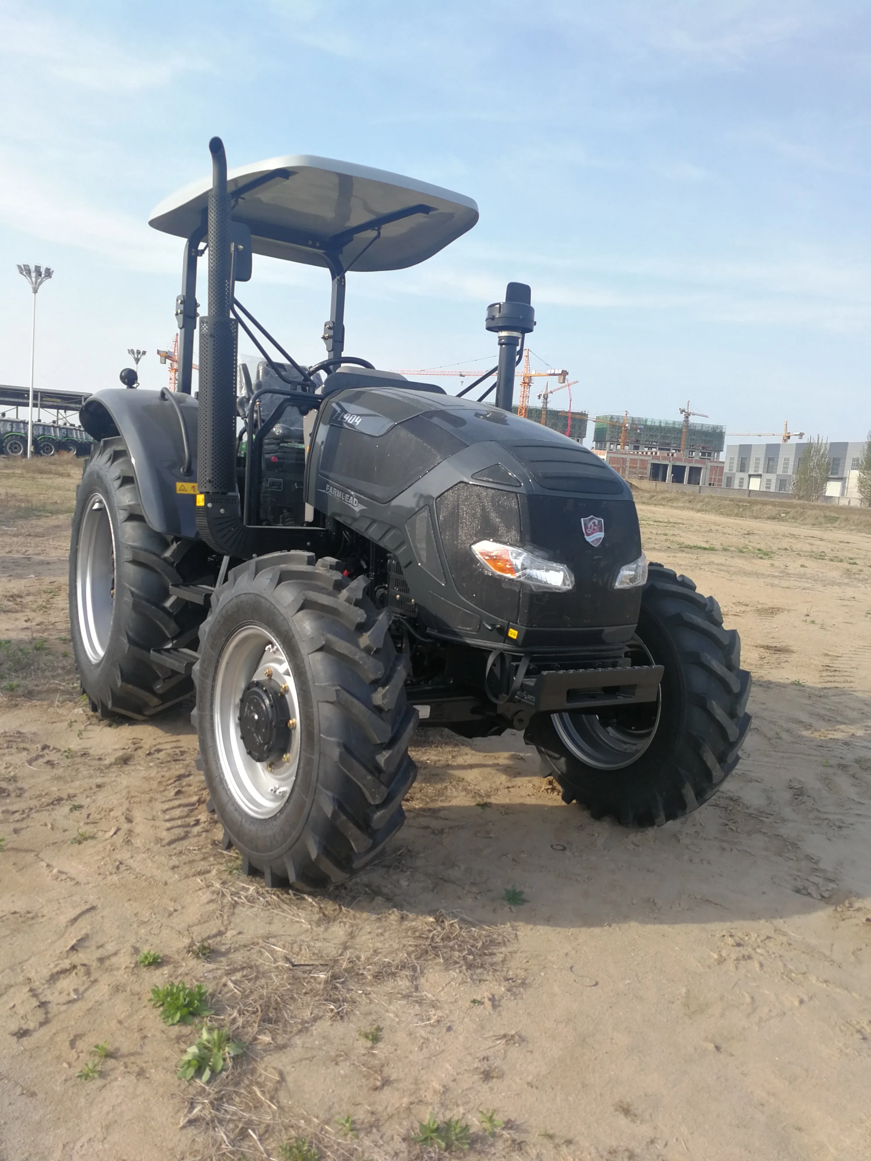 DEUTZ-Fahr Farmlead FL804 80HP 4 Radantrieb Landwirtschaftliche Gartenrasen Campact Traktor mit Frontlader