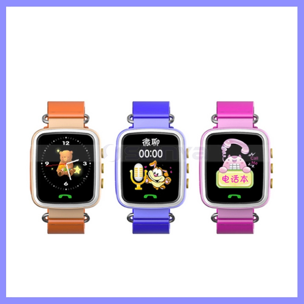 شاشة 1.44 بوصة الأطفال يتعقّب Smart Watch Mobile Phone GPS Child ساعة المحدد