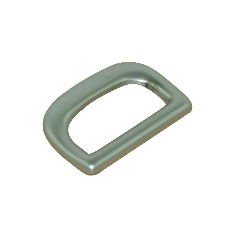 Flat Zinc Alloy Rings Bag Metal Square Ring Buckle
